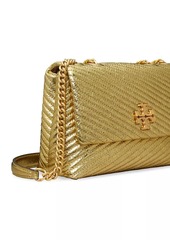 Tory Burch Kira Metallic Quilted Leather Shoulder Bag