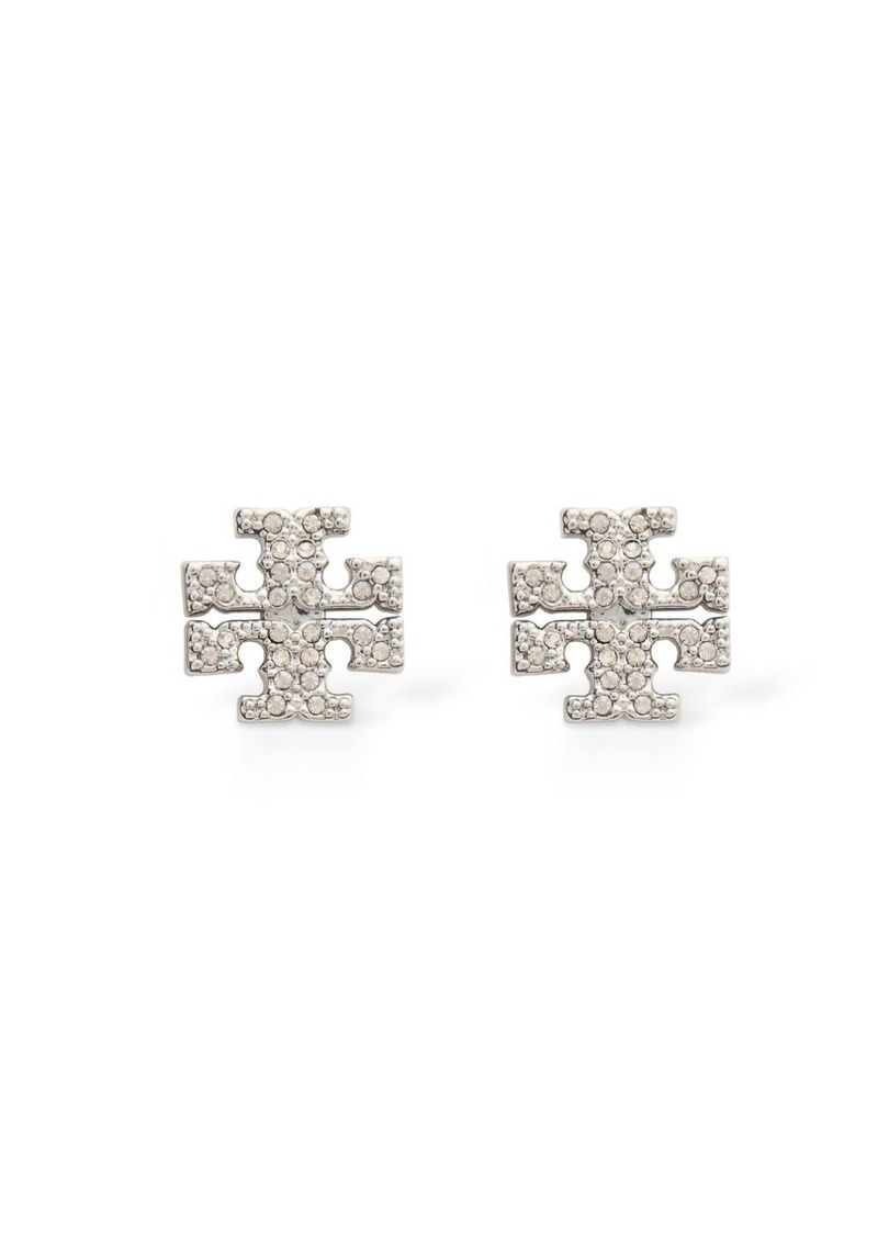 Tory Burch Kira Pavé Small Stud Earrings