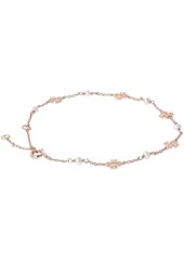 Tory Burch Kira Pearl Delicate Chain Bracelet