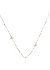 Tory Burch Kira Pearl Delicate Collar Necklace