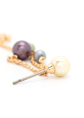 Tory Burch Kira Pearl Linear drop earrings