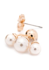 Tory Burch Kira post-back pearl earrings