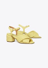 Tory Burch Kira Quilted Heeled Sandal