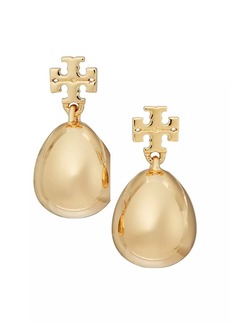 Tory Burch Kira Small 18K Gold-Plated Drop Earrings
