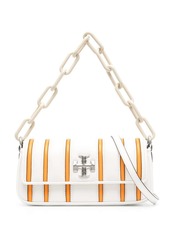 Tory Burch Kira striped shoulder bag