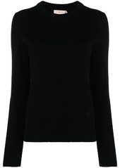 Tory Burch knitted long-sleeve jumper
