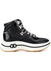 Tory Burch lace-up high top sneakers