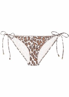 Tory Burch leopard-print bikini bottoms