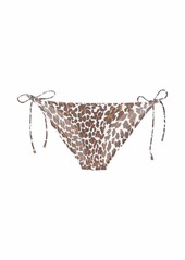 Tory Burch leopard-print bikini bottoms