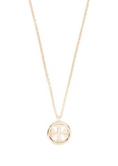 Tory Burch logo-charm necklace