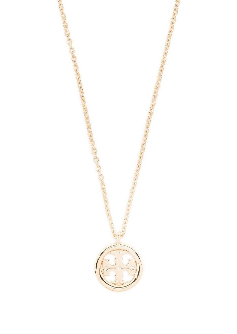 Tory Burch logo-charm necklace