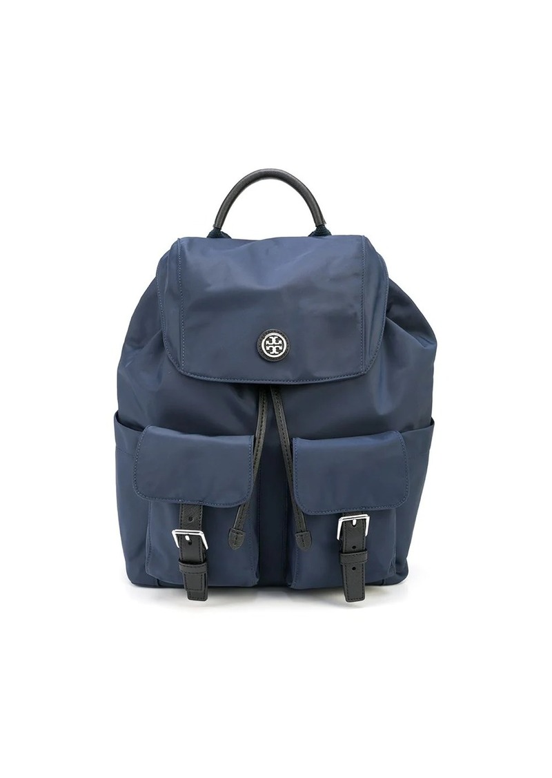 Tory Burch logo-plaque backpack