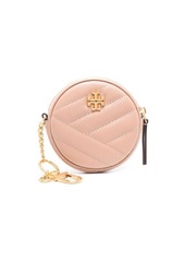 Tory Burch logo quilted wallet