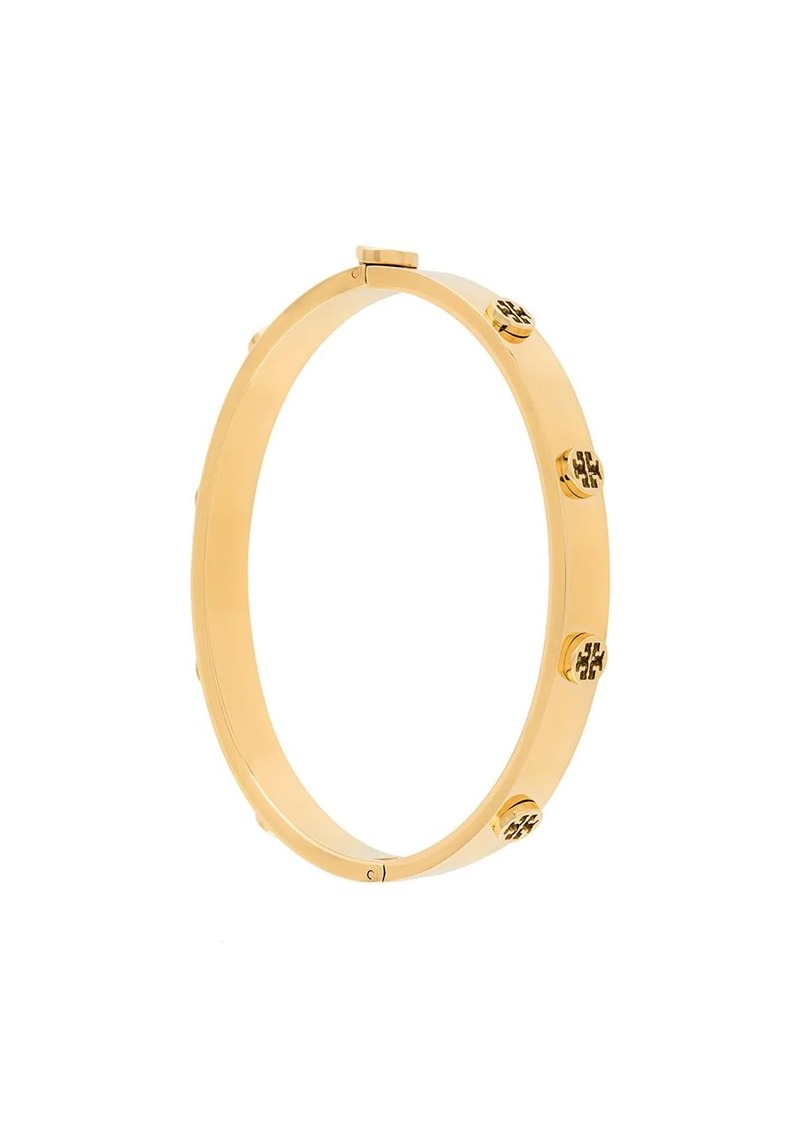 Tory Burch logo stud hinge bracelet | Jewelry