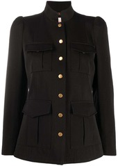 Tory Burch long-sleeved structured military jacket