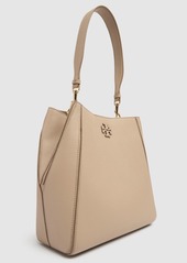 Tory Burch Mcgraw Leather Bucket Bag