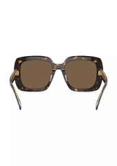 Tory Burch Miller 56MM Oversized Square Sunglasses
