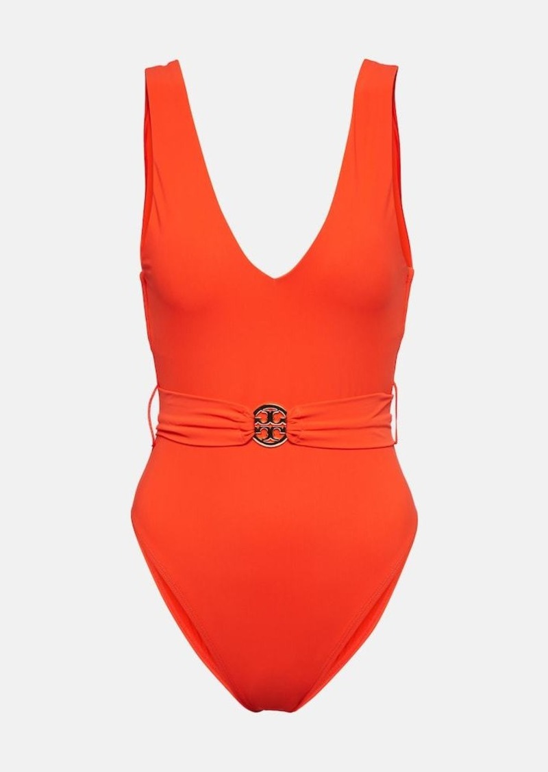 Tory Burch Miller belted swimsuit