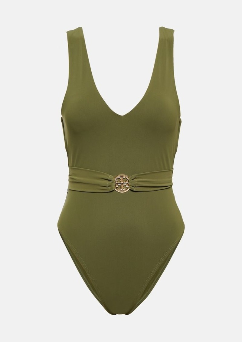 Tory Burch Miller belted swimsuit