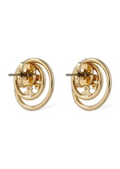 Tory Burch Miller Double Ring Stud Earrings