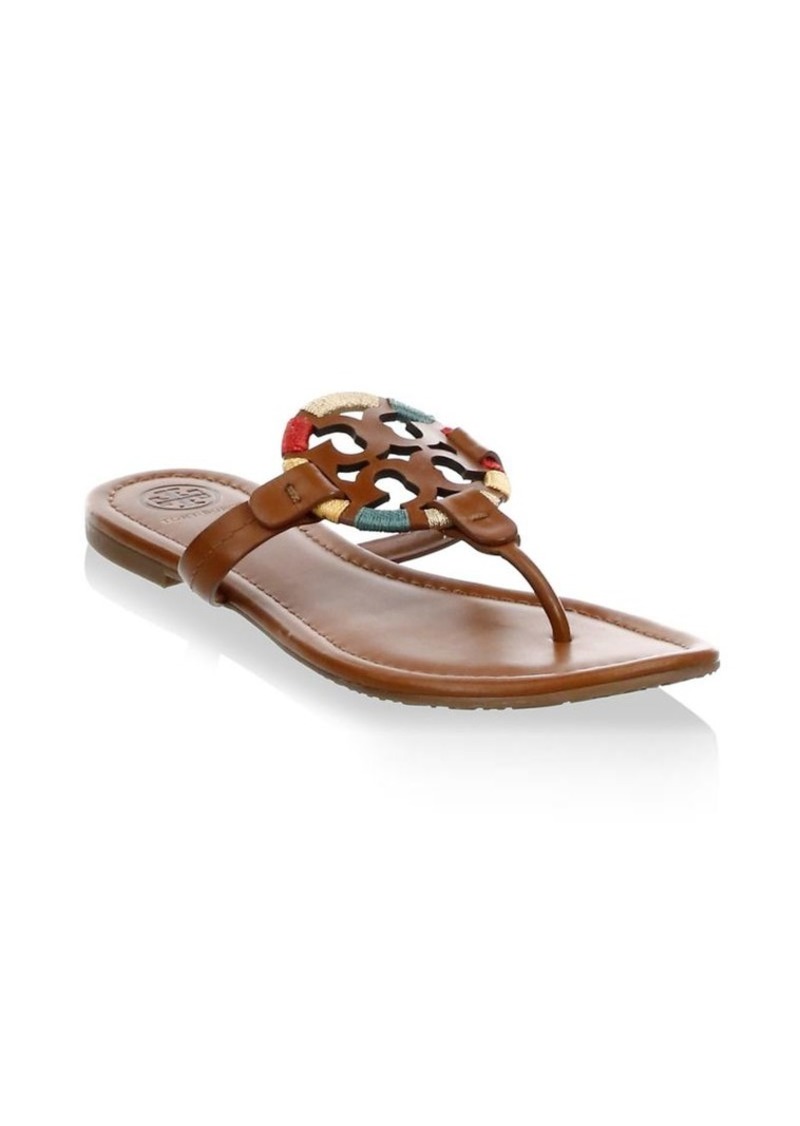 Miller Embroidered Thong Sandals - 30% Off!