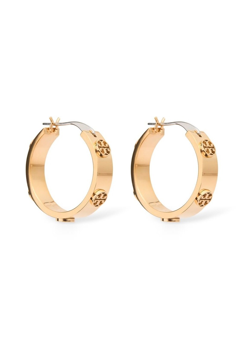 Tory Burch Miller Hoop Earrings