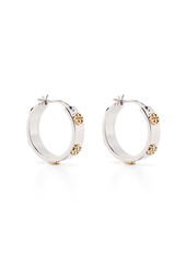 Tory Burch small Miller huggie hoop earrings