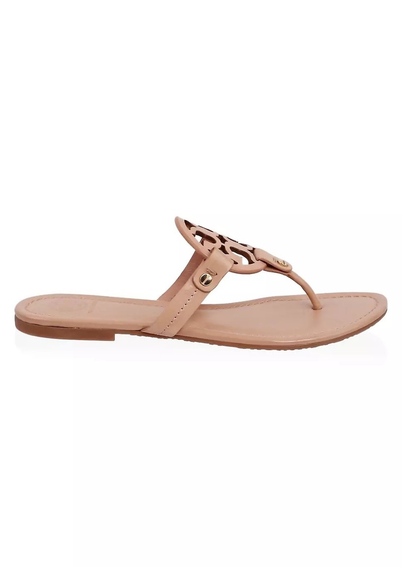 Tory Burch Miller Leather Thong Sandals