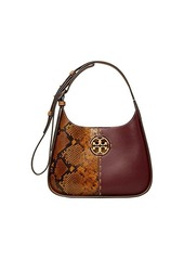 Tory Burch Miller Mixed Materials Small Hobo