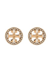 Tory Burch Miller pavé stud earrings