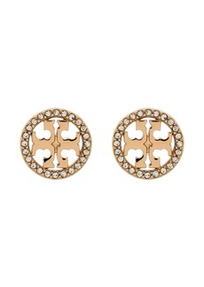 Tory Burch Miller pavé stud earrings