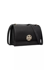 Tory Burch Miller Pebbled Leather Shoulder Bag