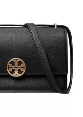 Tory Burch Miller Pebbled Leather Shoulder Bag