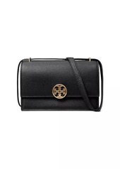 Tory Burch Miller Pebbled Leather Shoulder Bag