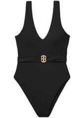 Tory Burch Miller plunging V-neck swimsuit