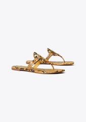 Tory Burch Miller Sandal, Embossed Leather