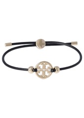 Tory Burch Miller Slider Leather Bracelet