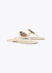 Tory Burch Miller Square-Toe Sandal, Leather | Shoes