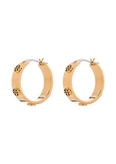 Tory Burch Miller stud hoop earrings