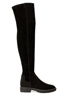 Tory Burch Miller Suede Over-The-Knee Boots