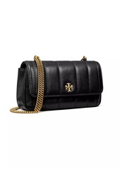 Tory Burch Mini Kira Leather Flap Shoulder Bag