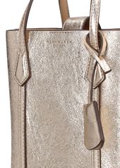 Tory Burch Mini Perry Metallic Top Handle Bag