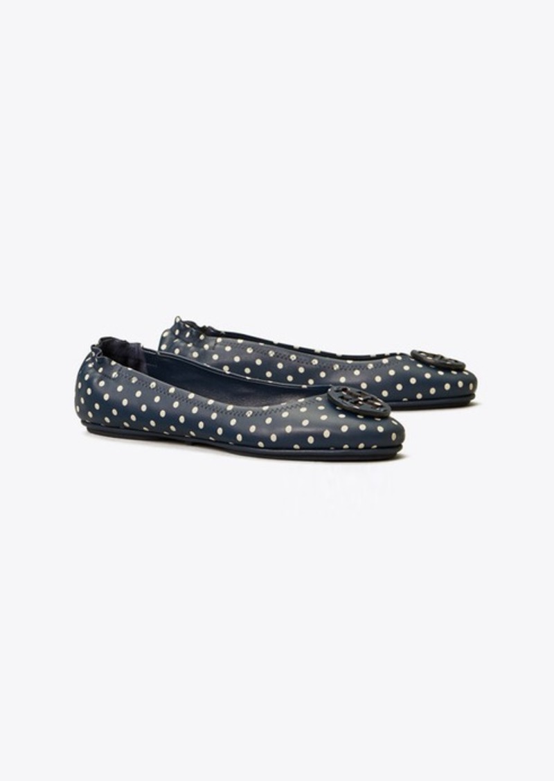 printed ballet flats