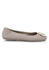 Tory Burch Minnie Quilted Leather Ballet Flats