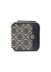 Tory Burch Monogram jacquard bi-fold wallet