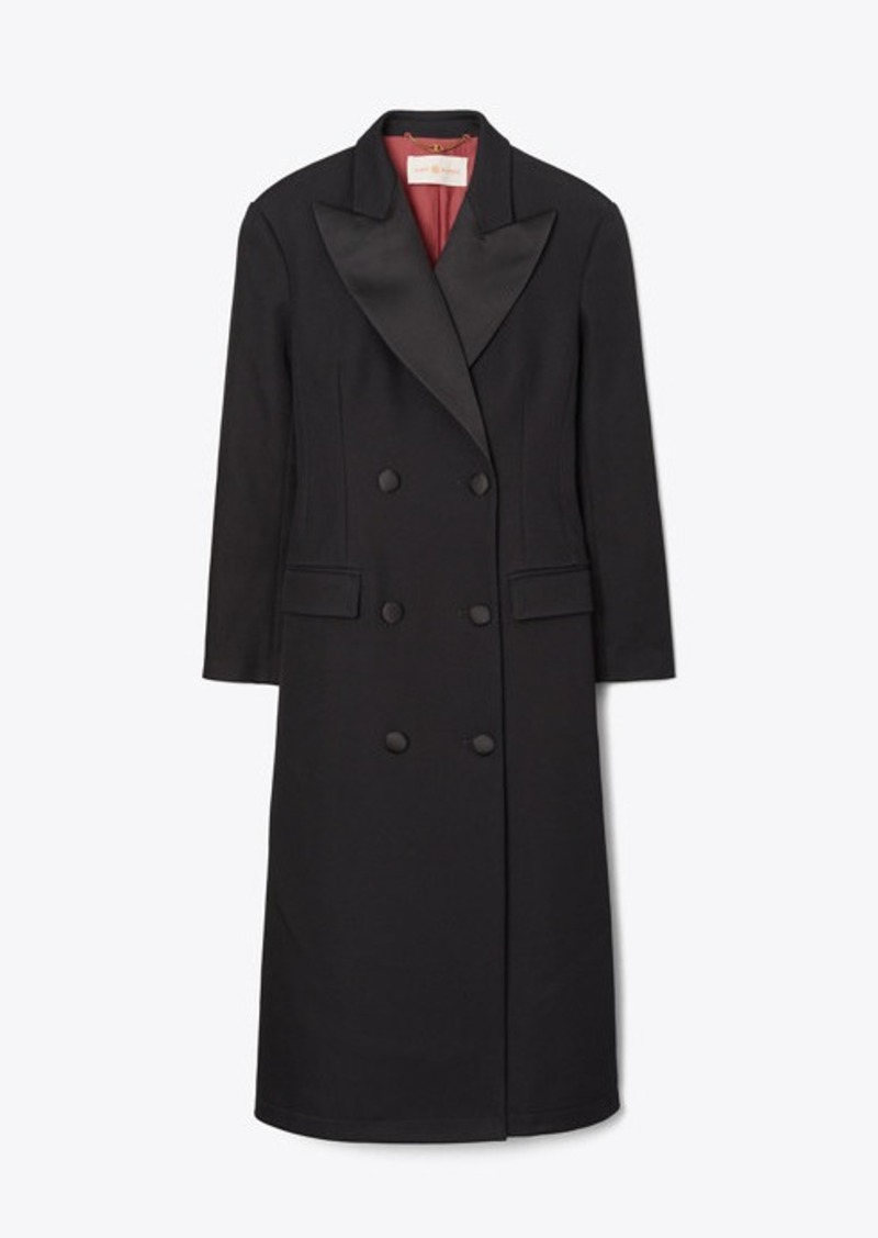 tory burch twill coat