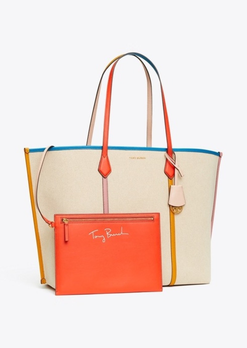 perry canvas oversized tote