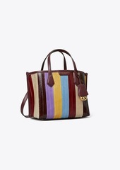 Tory Burch Robinson Patchwork Double Zip Tote Tory Burch