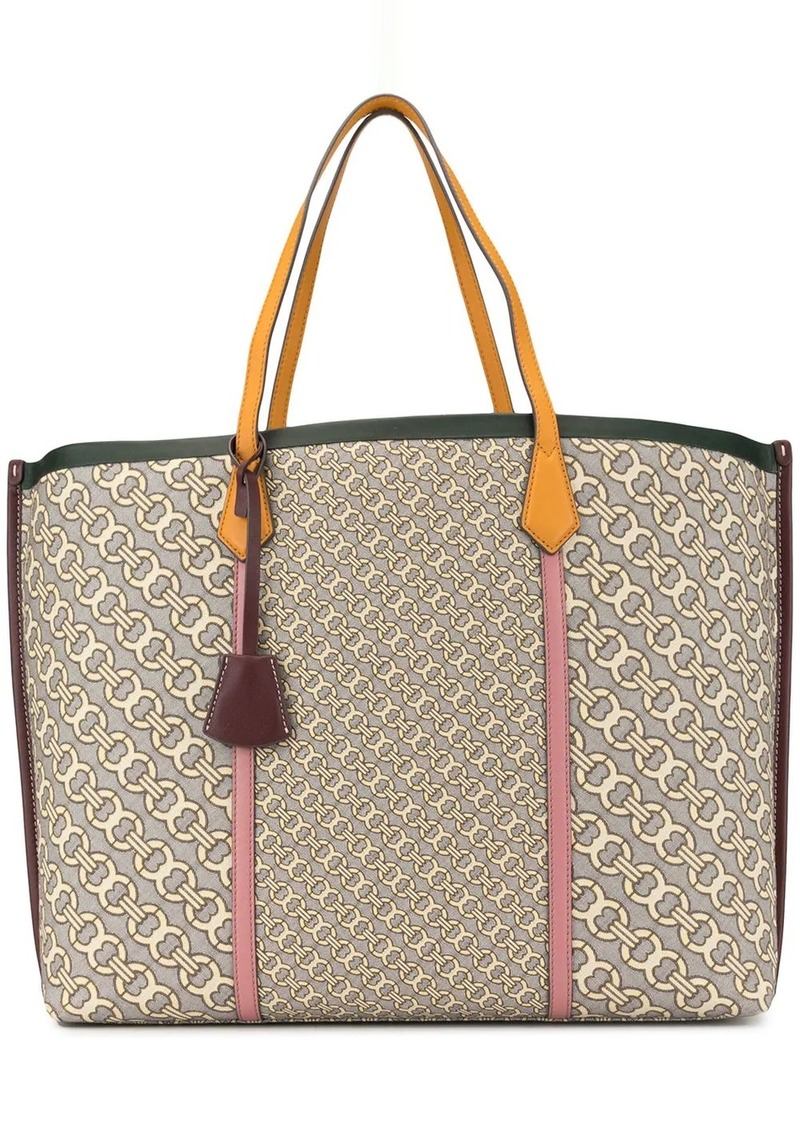 Tory Burch Perry Jacquard oversized tote bag | Handbags