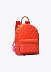 Tory Burch Perry Nylon Mixed-Stitch Zip Backpack